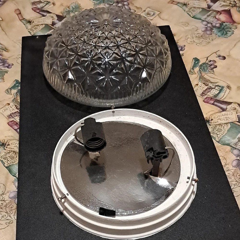 Elegant Glass Ceiling Light Fixture